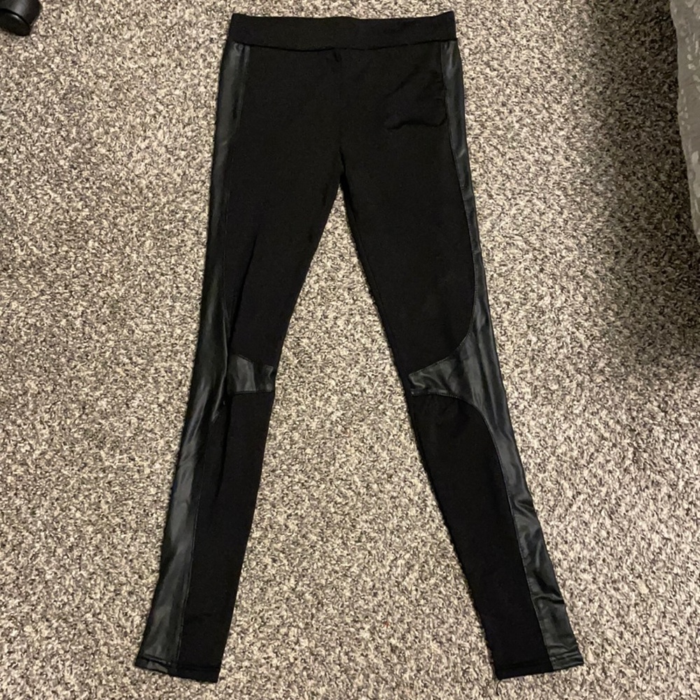 Leather Riding Leggings